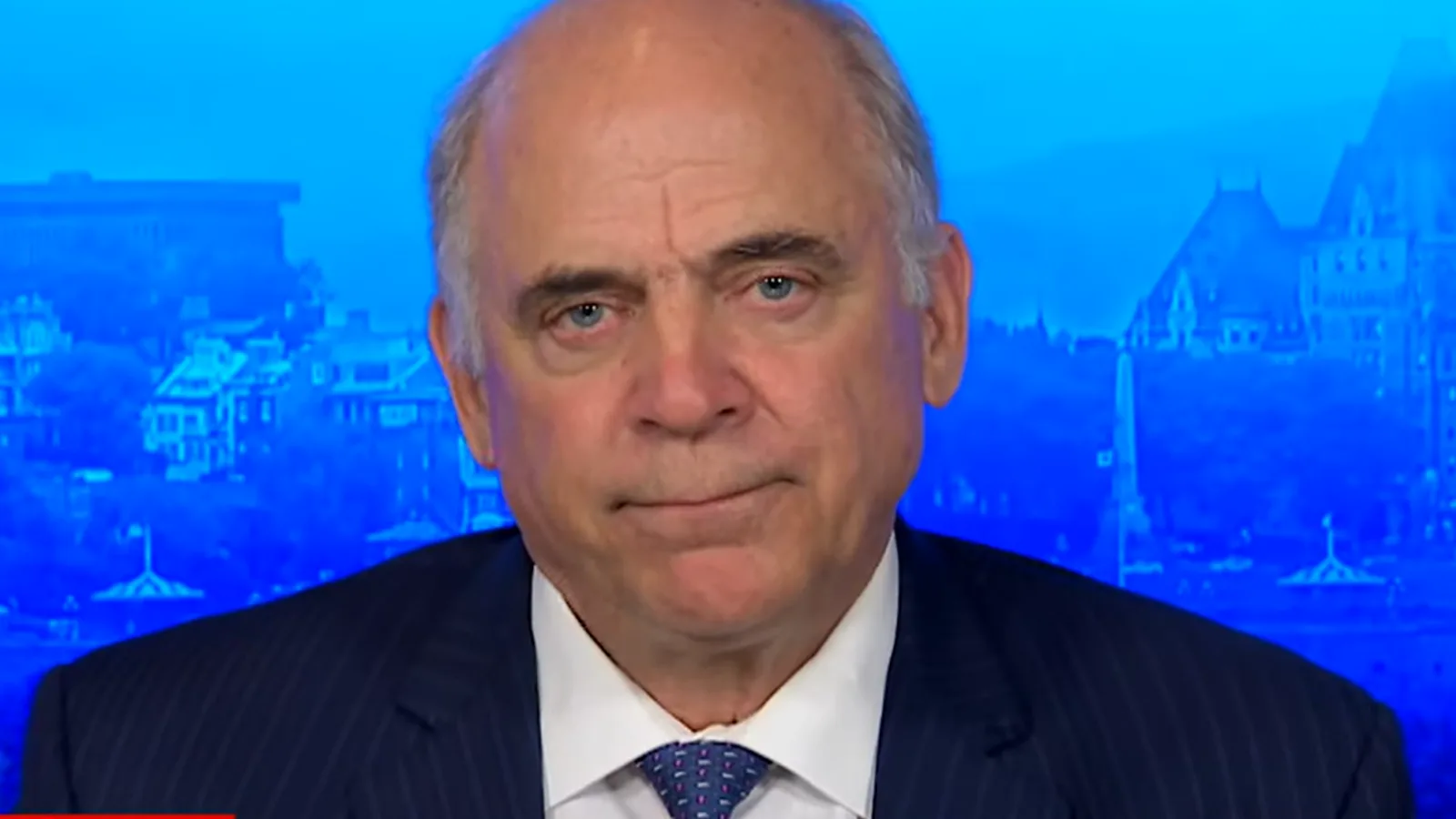 Pierre Fitzgibbon en entrevue, le 19 septembre 2023.